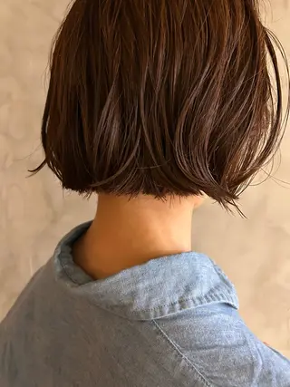 ショート カラー ayane⭐️ボブ・ ショート・パーマのヘアスタイル