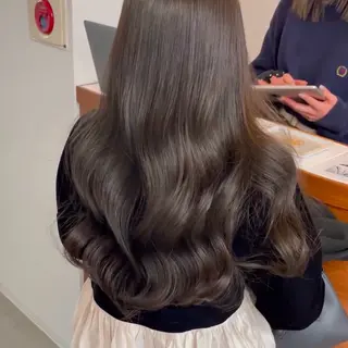 ロング カラー エクステモデル募集 💗大阪梅田/川上のヘアスタイル