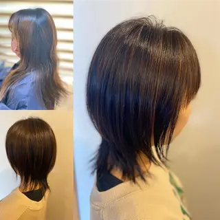 ミディアム くせ改善師 髪質改善師ゴトウのヘアスタイル