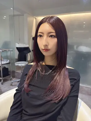 ミディアム カラー 💎透明感カラー特化 💎TAISEIのヘアスタイル