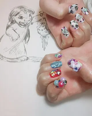 ネイル 平尾駅前/持込み専門 /owlnailのネイルデザイン