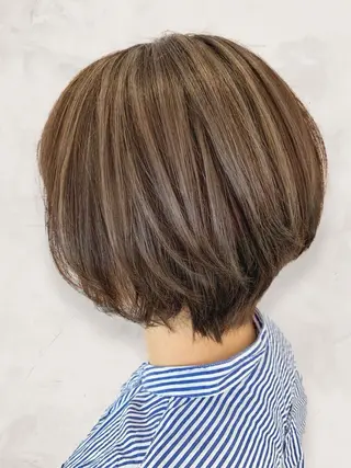 ショート カラー 【髪質改善特化 /店長】香月龍太郎のヘアスタイル