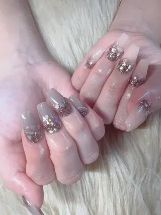 ネイル Koa woodのネイルデザイン