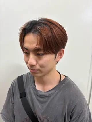 ショート メンズ 町田メンズパーマ 特化 金井蒔士のヘアスタイル