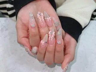 ネイル Sora  Nail 長さ出し専門店のネイルデザイン