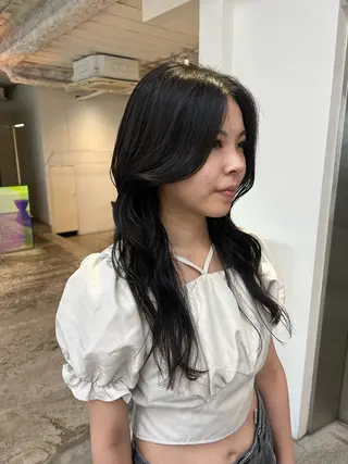 ロング AmiLi HONOKAのヘアスタイル