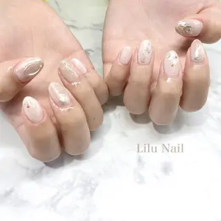 ネイル モチの良さ◉ フィルインネイル♡のネイルデザイン
