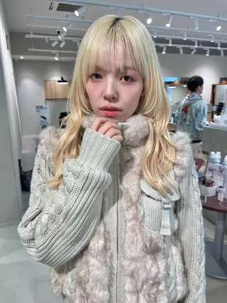 ロング カラー 透明感カラー🫧🌈 似合わせカット✂︎のヘアスタイル