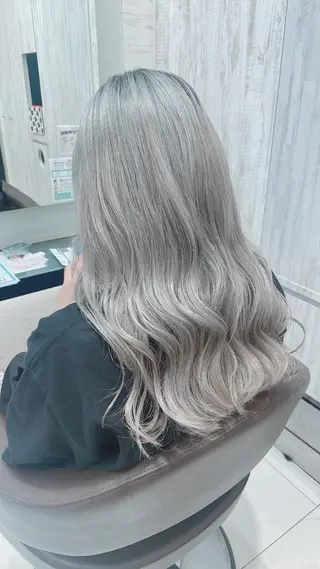 ロング カラー EARTH 山﨑龍馬のヘアスタイル