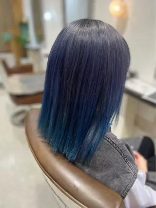 カラー 田中 和可のヘアスタイル