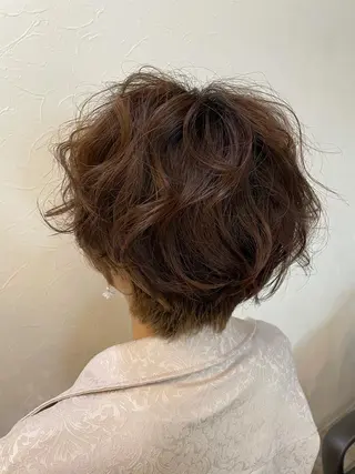 ショート ヘアアレンジ SHANTi 飯塚 ヘアセット/髪質改善のヘアスタイル