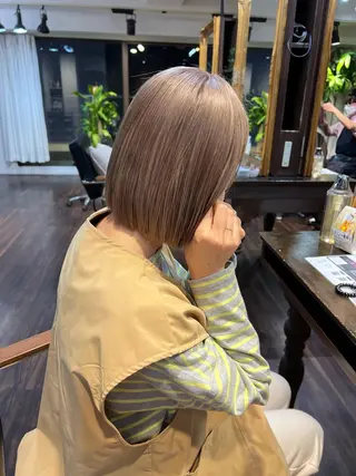 ショート カラー ハイトーン/ボブ 🎀sonokaのヘアスタイル