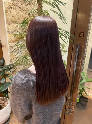 カラー ゆいな/大阪🎀 透明感カラー😳🫧のヘアスタイル