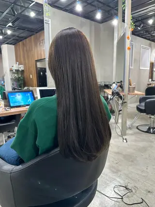 ロング カラー 山田 翔夢のヘアスタイル