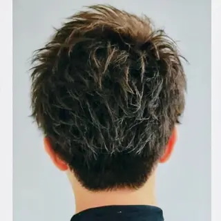 ショート メンズ monde 西田店のヘアスタイル