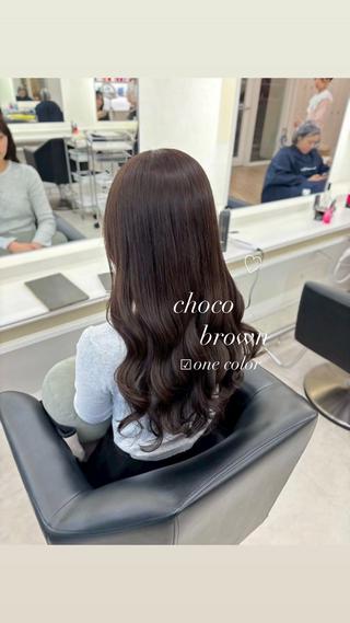 ロング ParveMix🫧 宮﨑 梨里のヘアスタイル