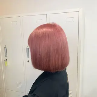 ミディアム カラー 赤みゼロ/透明感 カラー🌿KANTAのヘアスタイル