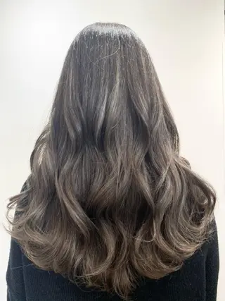 ロング カラー ハルカ ・のヘアスタイル