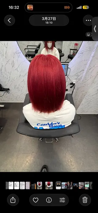 ショート カラー ⋆✦ Leon カット¥1100‼️のヘアスタイル