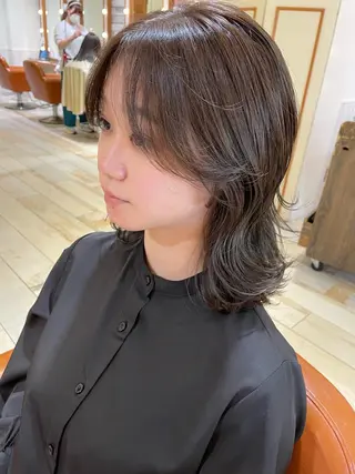ミディアム 清水 ちひろ ✄トップスタイリストのヘアスタイル