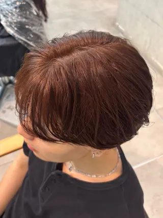 カラー メンズ センターパート/カラ ーメッシュ📍ユリのヘアスタイル