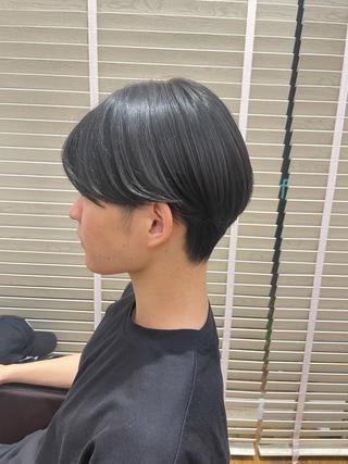 メンズ 笠原未稀/カット・ ブリーチ無しカラーのヘアスタイル