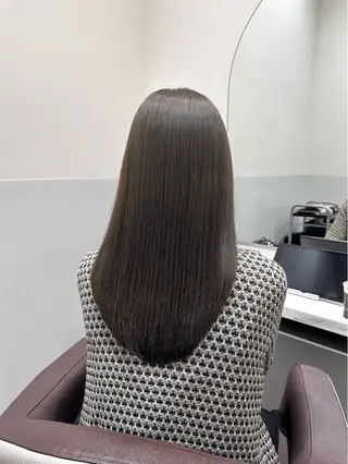 セミロング カラー 矢野 晃平のヘアスタイル