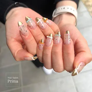 セミロング ネイル SalonPrima 西院Nail&Eyeのネイルデザイン