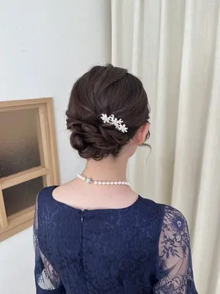 ヘアアレンジ 🎀Wカラー/ピンク /ベージュ🎀ゆらのヘアスタイル