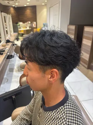 メンズ カットパーマ募集中 クサカハルトのヘアスタイル