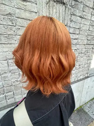 ミディアム la fith hinaのヘアスタイル