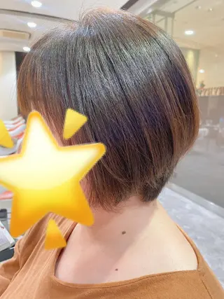 ショート 髪質改善/艶カラー /EisoAkariのヘアスタイル