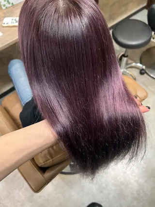 ミディアム カラー 和久井 琉空のヘアスタイル