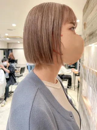 ショート カラー 村上雅人 ナチュラルモードのヘアスタイル