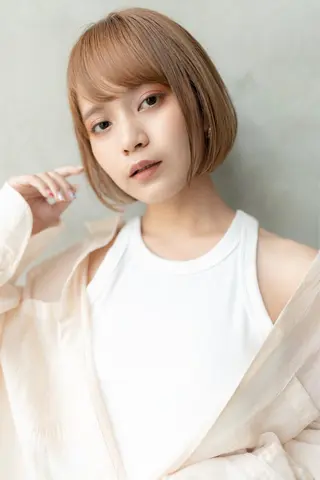 ショート カラー 🉐レイヤー/塩見 弘樹🉐渋谷のヘアスタイル