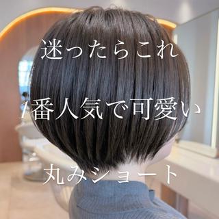 ショート カラー 渋谷ボブ特化 /田中航平のヘアスタイル