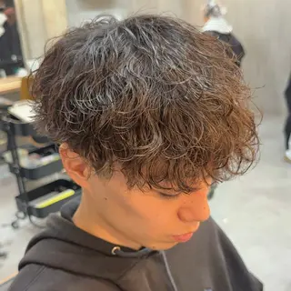 ショート パーマ メンズ お悩み×垢抜け特化 KAYA/渋谷のヘアスタイル