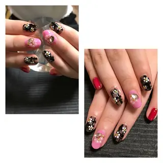 ネイル モチの良さ◉ フィルインネイル♡のネイルデザイン