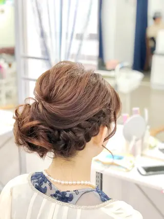 セミロング ヘアセット専門店 佐藤のヘアスタイル