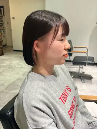 ショート カラー ヘアアレンジ 「sumi」 AMIのヘアスタイル