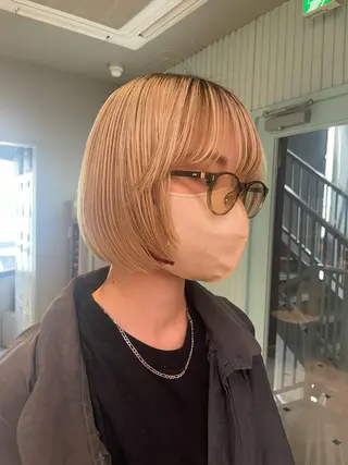 カラー 【美髪矯正/絹髪】 🎀hinano🎀のヘアスタイル