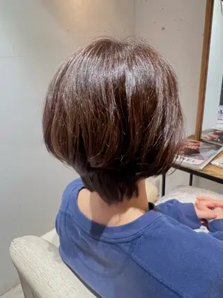 ショート カラー ブルームヘアデザイン かこ。のヘアスタイル