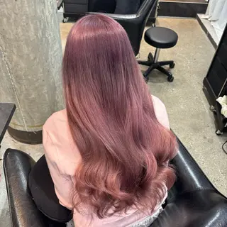 ロング 艶髪カラー・縮毛矯正 ・レイヤーAsunaのヘアスタイル