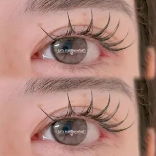 マツエク・マツパ Eyelash Umi池袋のマツエク・マツパデザイン