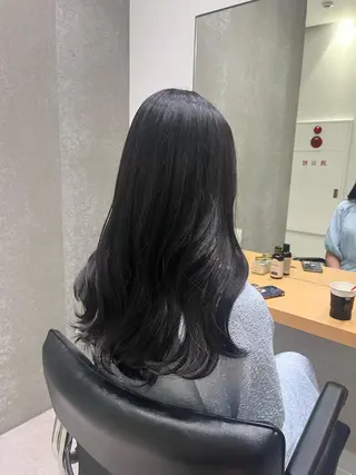 ロング カラー 𝒢𝒾𝓇𝓁𝓎 ⑅　𝓎𝓊𝓀𝒶のヘアスタイル