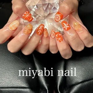 ネイル miyabi nail 桂川駅近くのネイルデザイン