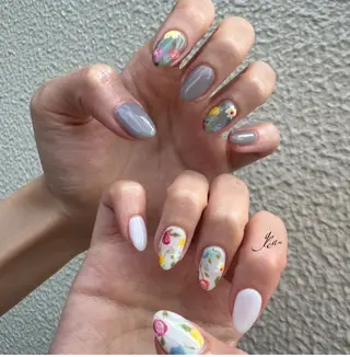 ネイル gleam✴︎ sayakaのネイルデザイン