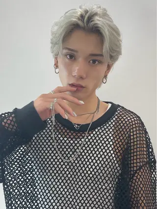 ショート mens.salon hackのヘアスタイル