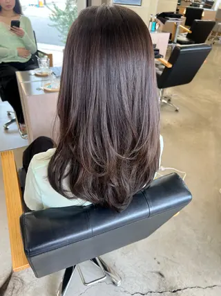 ロング vince. moekoのヘアスタイル