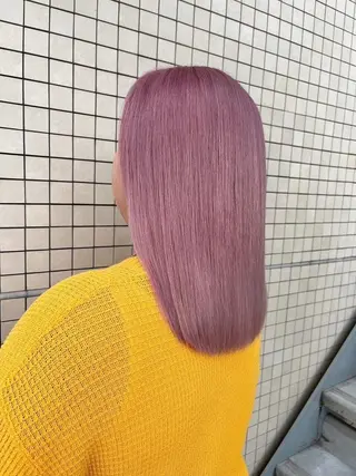 セミロング Mirashy 成田のヘアスタイル